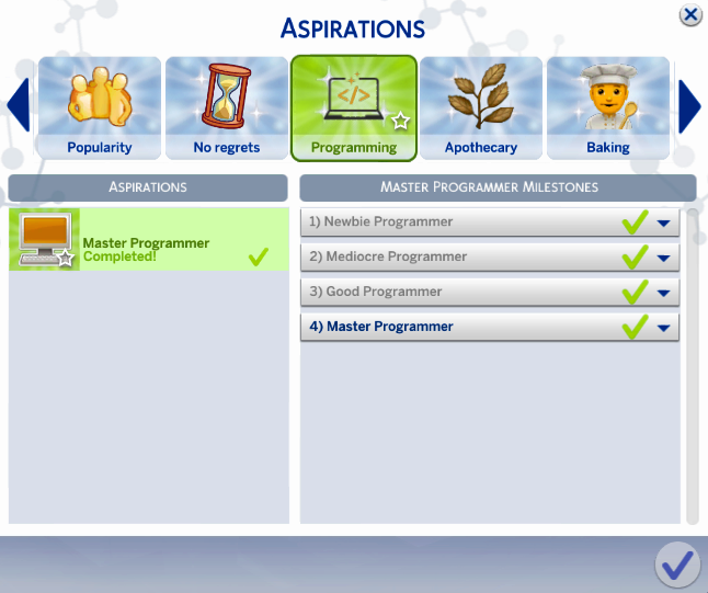 sims 4 more aspirations mod
